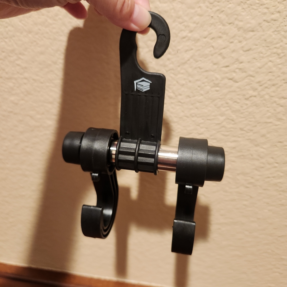 Headrest Dual Hook Hanger